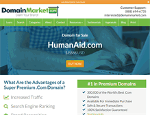 Tablet Screenshot of humanaid.com